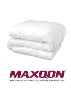 MAXQON Duvet Insert Cotton Single | Queen | King Sizes, Color White  - Image 4