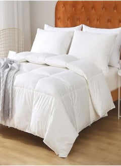 MAXQON Duvet Insert Cotton Single | Queen | King Sizes, Color White  - Image 3