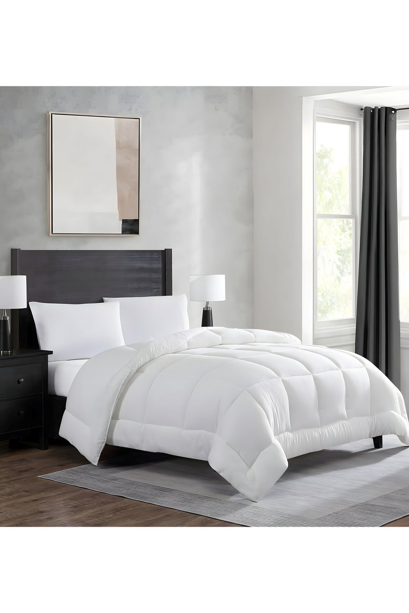 ماكسكون لحاف داخلي قطني مفرد | مقاس كوين | مقاس كينج، لون أبيض - Image 3