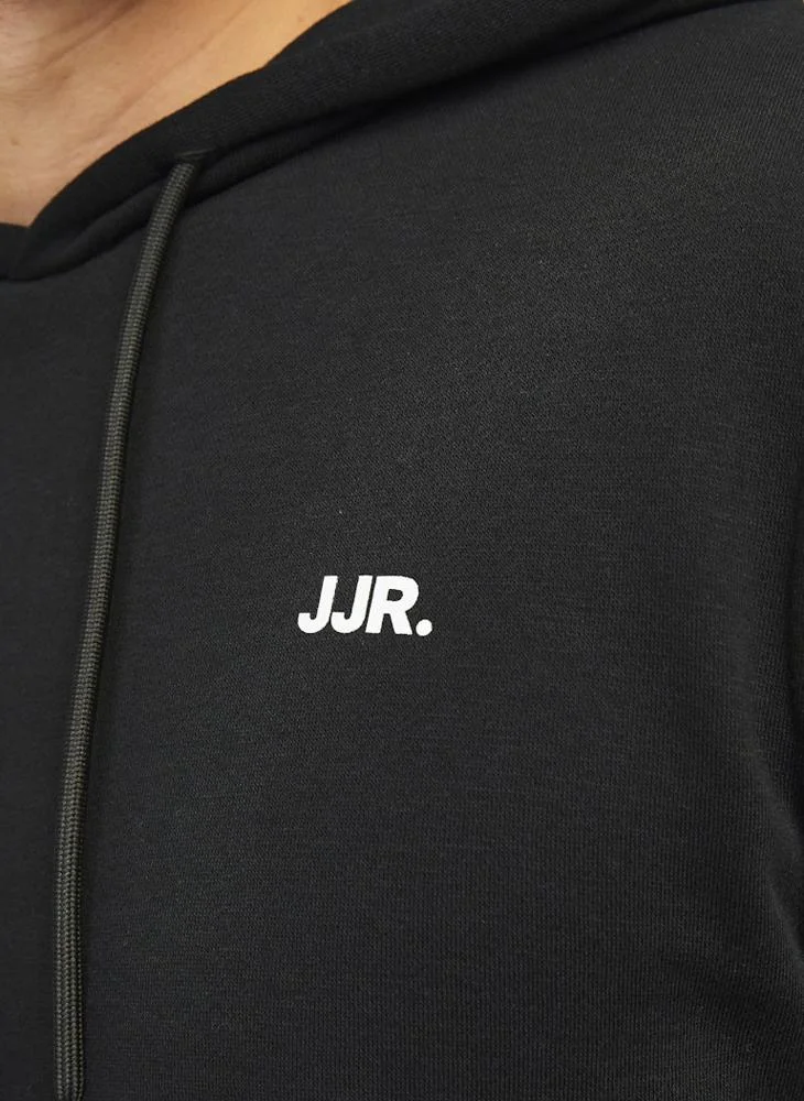 JJ Rebel  Logo Regular Fit Hoodie for Men | Best Price UAE