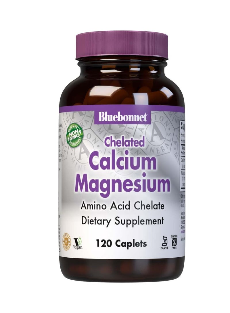 بلو بونيه ألبيون كبسولات الكالسيوم والمغنيسيوم المخلبية، 120 قرصًا - Image 1