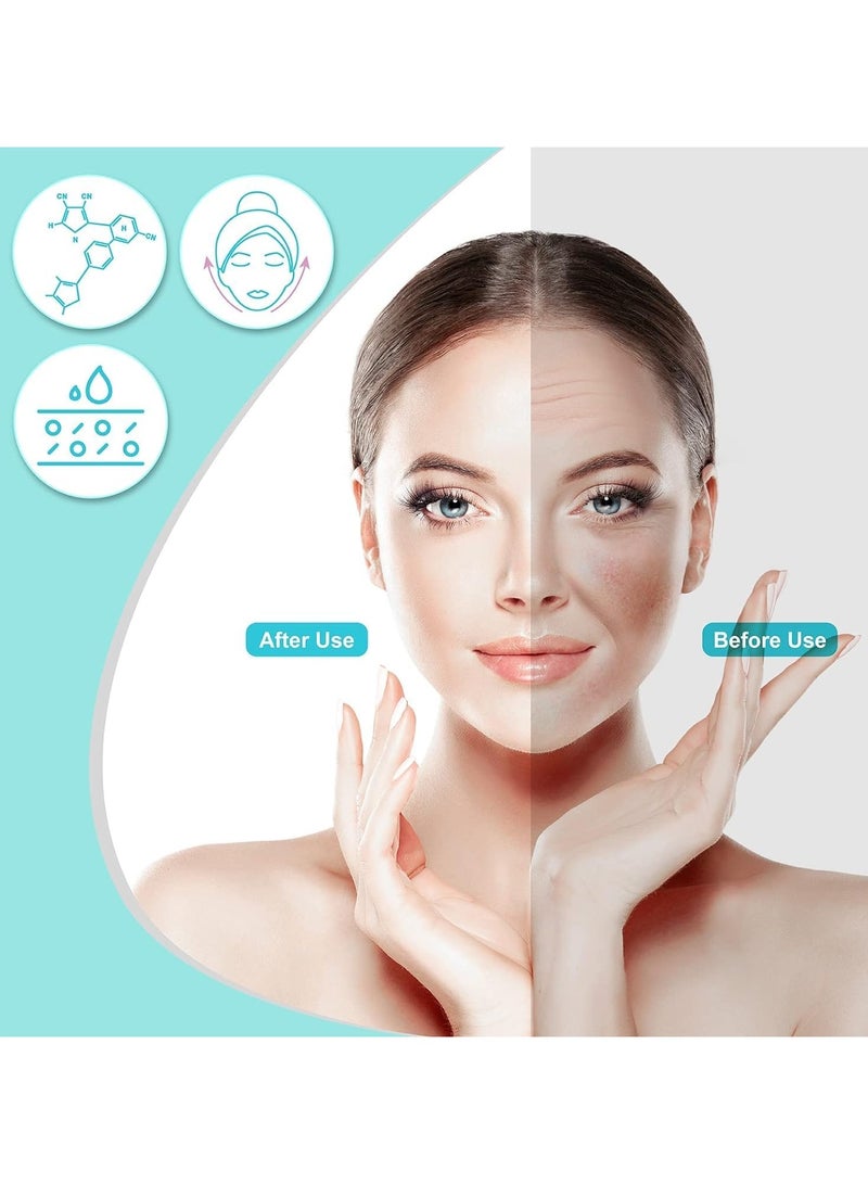 Adjustable Derma Roller Stamp, Derma Roller Alternative, Reusable Microneedle Pen with Needle Cover, Skin Care Tools for Face, Body, Hair and Beard Growth - Image 3