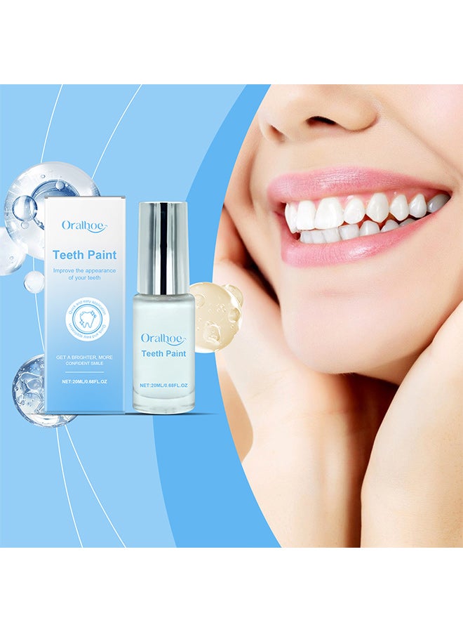 أورالحوي محلول العناية بالأسنان ORALHOE، الغني بالراتنج، وفلوريد الصوديوم هيدروكسي إيثيل السليلوز، وشمع العسل، وإكسيليتول، وما إلى ذلك، مناسب لتنظيف الأسنان، وإزالة بقع الأسنان، وتنظيف الأسنان. - Image 2