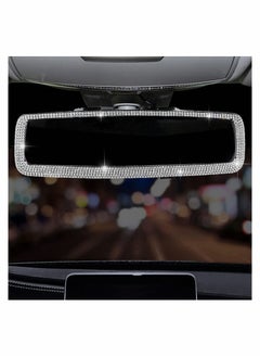 KASTWAVE Bling Rhinestone Car Rear View Mirror  - Image 1