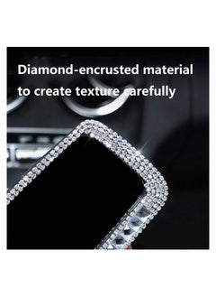 KASTWAVE Bling Rhinestone Car Rear View Mirror  - Image 3