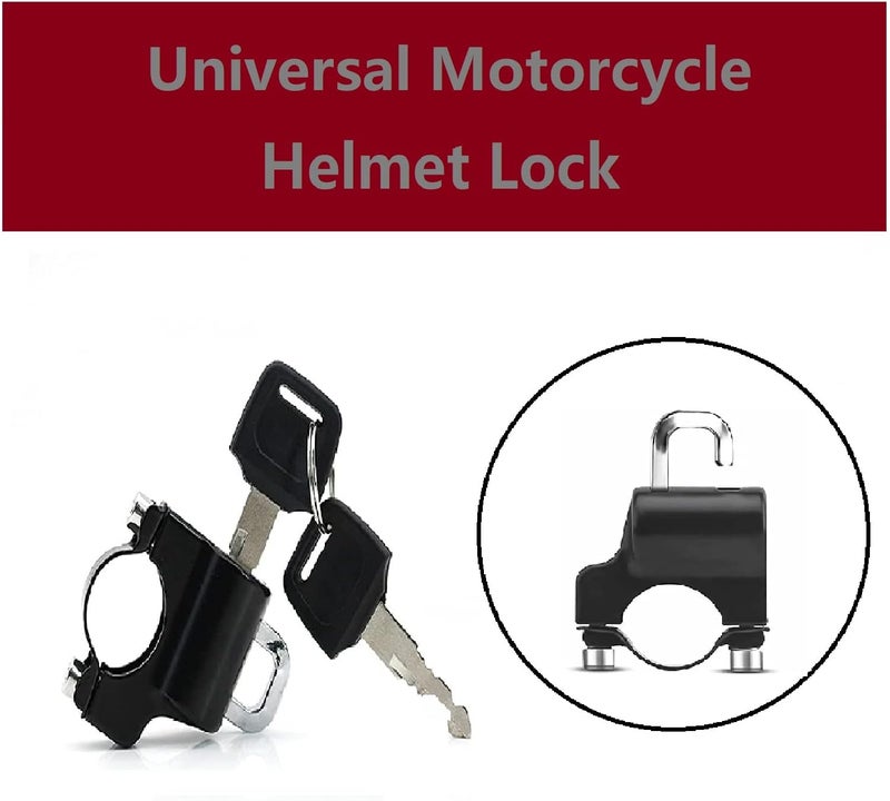 cheekyglo Multifunctional Motorcycle Helmet Lock, 2023 New Universal Motorcycle Helmet Lock - Motorcycle Helmet Lock, Anti-Theft Motorcycle Helmet Lock for Motorbike/Bike (2) 2 - Image 3