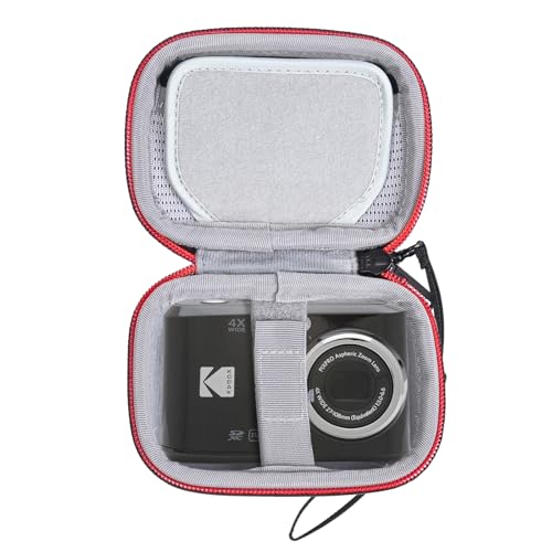 RLSOCO Camera Case for KODAK PIXPRO FZ55FZ45FZ53FZ43FZ41 16MP Digital Camera Mesh Bag Fits Batteries Cable Memory Card Card Reader Compact Design with YKK Zipper - Image 1