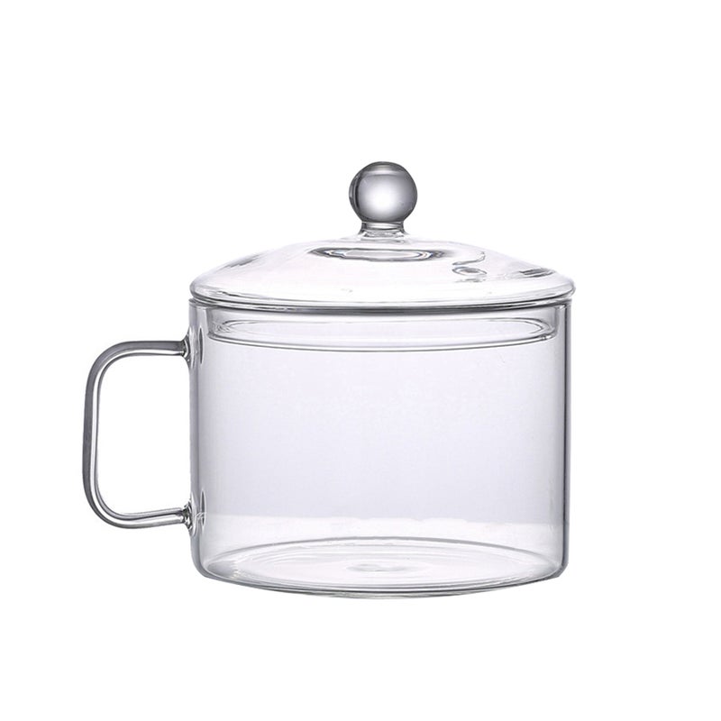 2pcs Useful Glass Cooking Pot Multi-function Open Fire Heating Health Stew Noodle Pot Noodles Bowls for Home Kitchen Restaurant 1500ml - Image 3