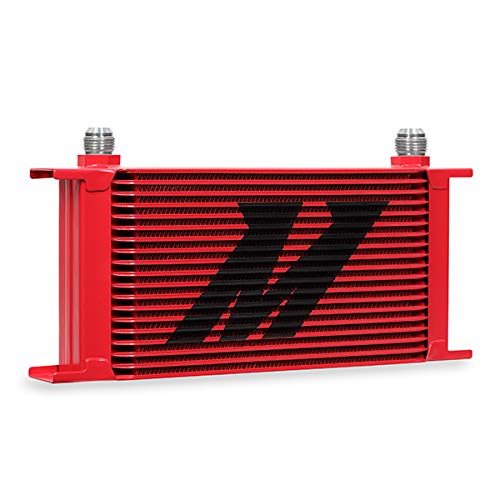 Mishimoto MMOC-19RD Universal 19 Row Oil Cooler, Red - Image 2