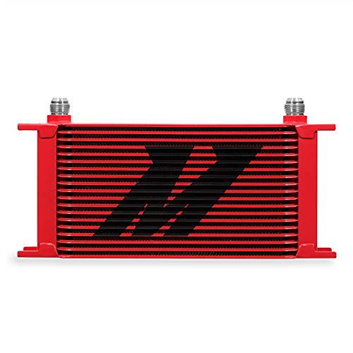 Mishimoto MMOC-19RD Universal 19 Row Oil Cooler, Red - Image 4