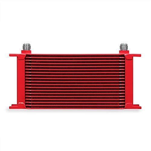 Mishimoto MMOC-19RD Universal 19 Row Oil Cooler, Red - Image 3