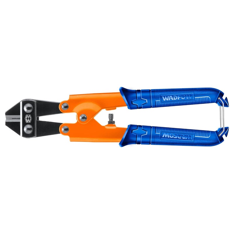 WADFOW Mini Bolt Cutter Wire Cutter 8 Easily Cut Locks Cable Chain Spring Snips Clippers with Soft Rubber Handle - Image 1