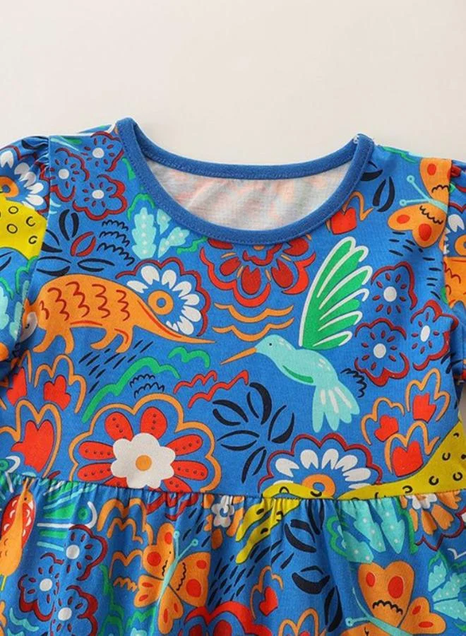 YUNIQEE Printed Short Sleeve Dress