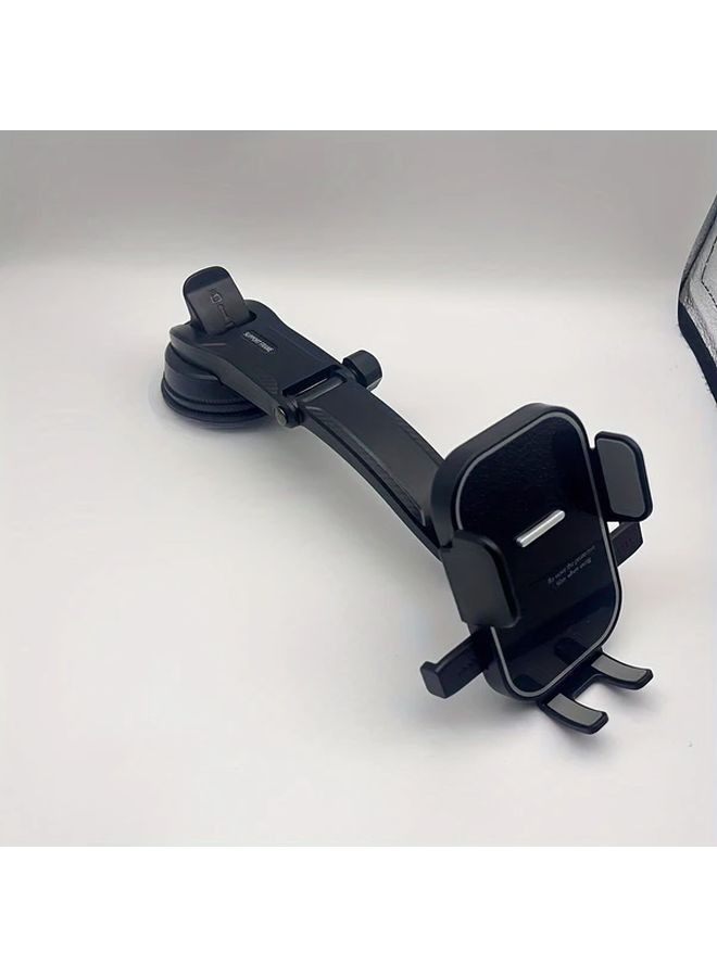 360 Degree Rotating Dashboard Phone Holder Strong Suction Cup Black - Image 4