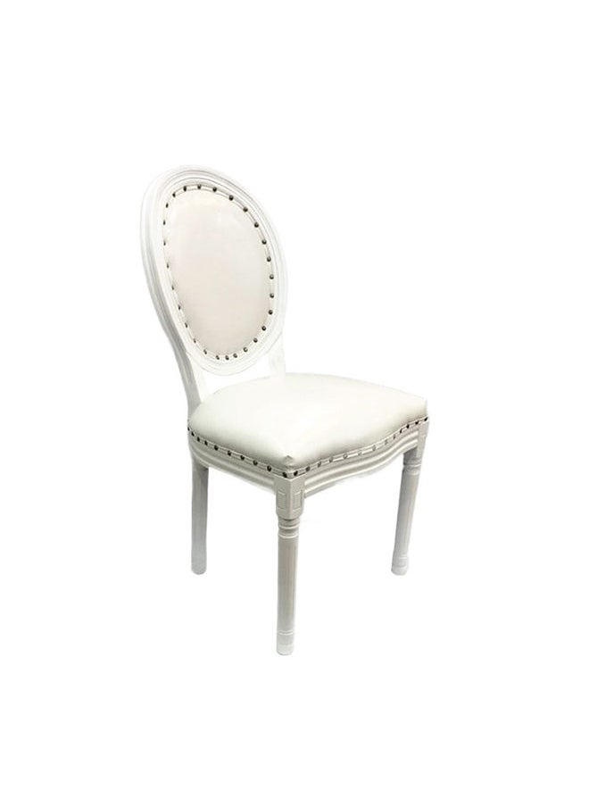 JILPHAR FURNITURE Jilphar Furniture Vintage Upholstered Fabric Dining Side Chair JP1368C  - Image 2