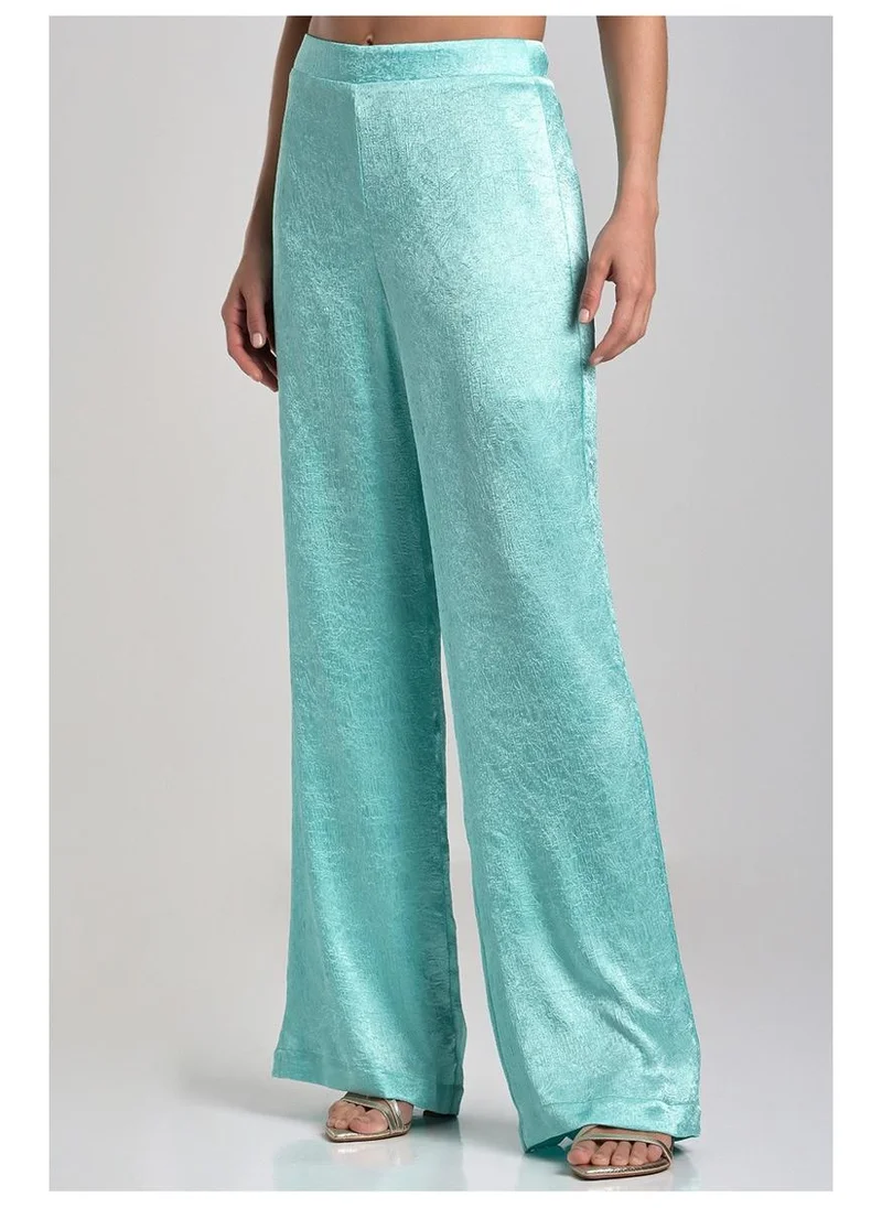 Carmen Steffens Soft Green Palazzo Pants