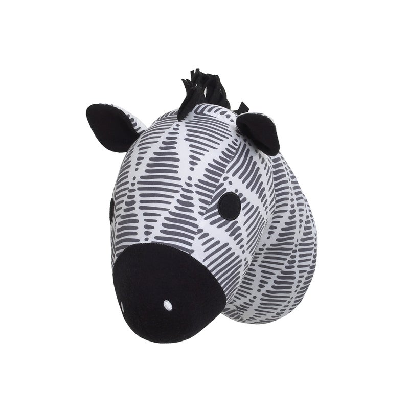 NoJo Little Love by NoJo 3D Zebra Stuffed Wall Hanging Decor Fauxidermy Nursery Bedroom or Playroom Dcor