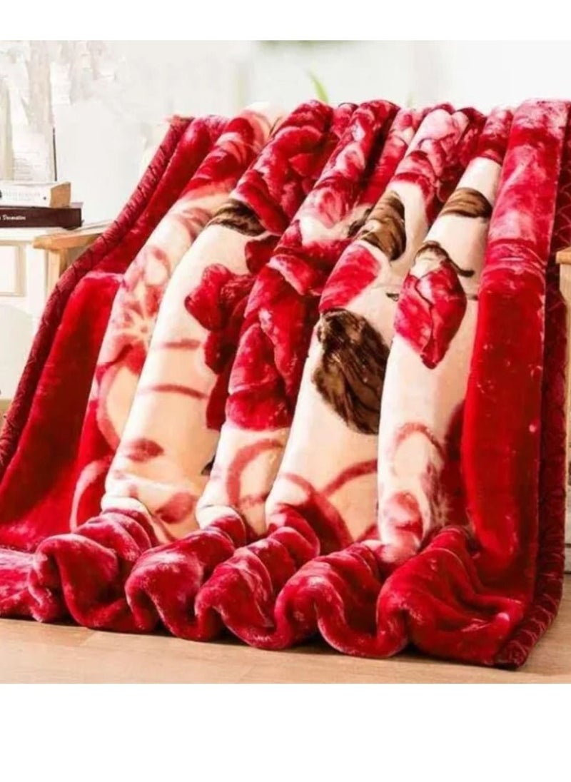 ماركة غير محددة - بطانية شتوية ثقيلة بمقاس 2 في 2.20- وزن 6kg - Image 1