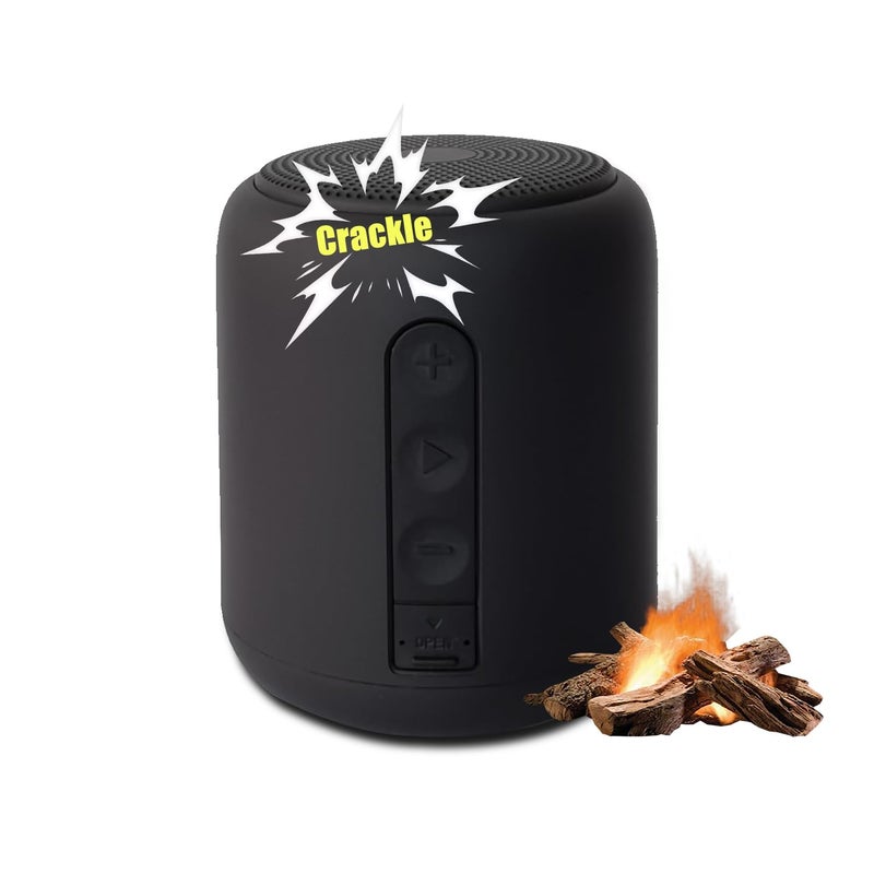 Roamoris BassBoosted Electric Fireplaces Crackler Sound BoxFire Crackling Speaker MachineRechargeable Portable Sound Box forWhite Noise24 Hours Playtime190 Different Music - Image 2