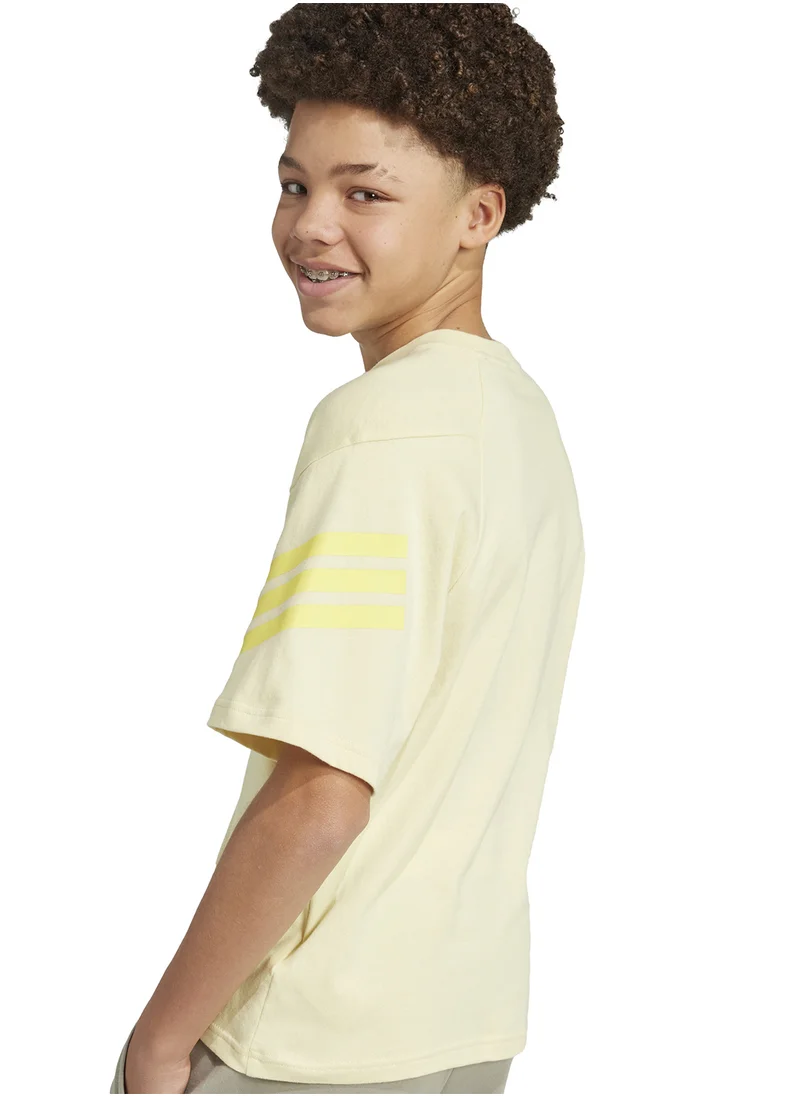 Adidas Youth Future Icons 3 Stripes T-Shirt