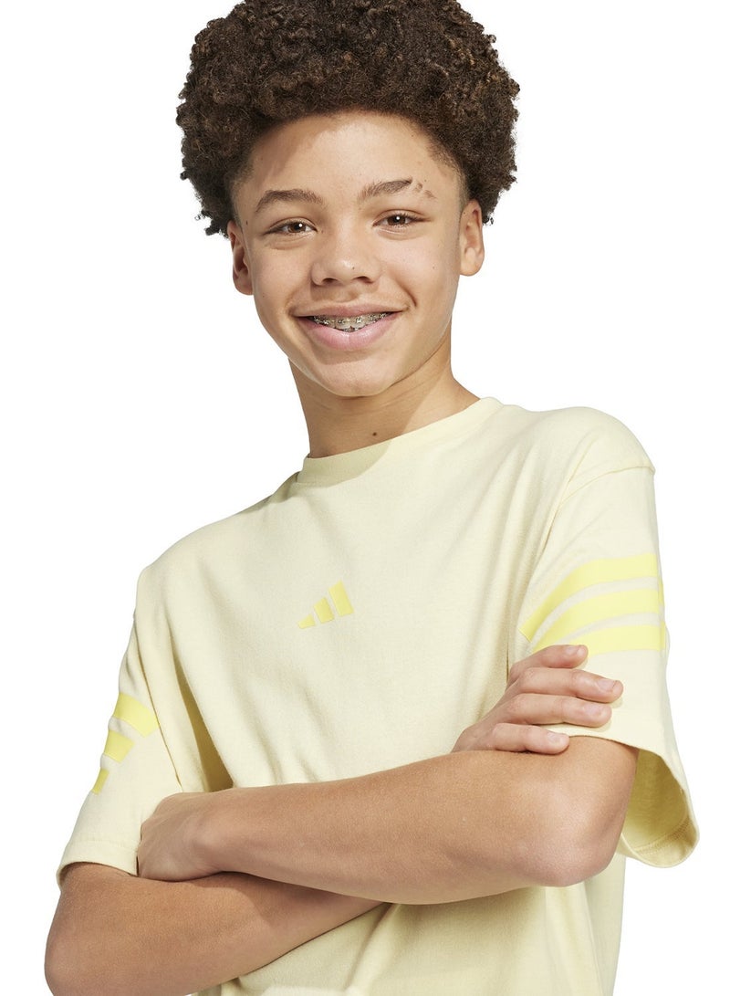 Adidas Youth 3-Stripes Future Icons T-Shirt - Image 3