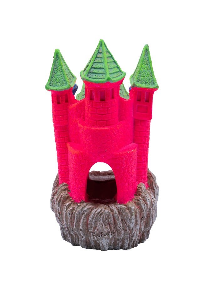 GloFish Extra Large Castle Ornament, 1 Count, Decor for Aquariums - Image 2