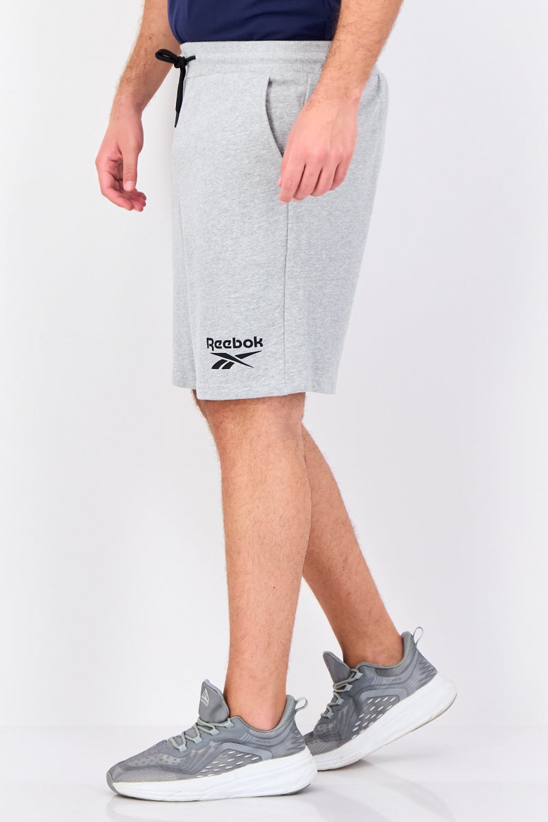 Reebok Men Sportswear Fit Training Shorts, Grey - Image 3