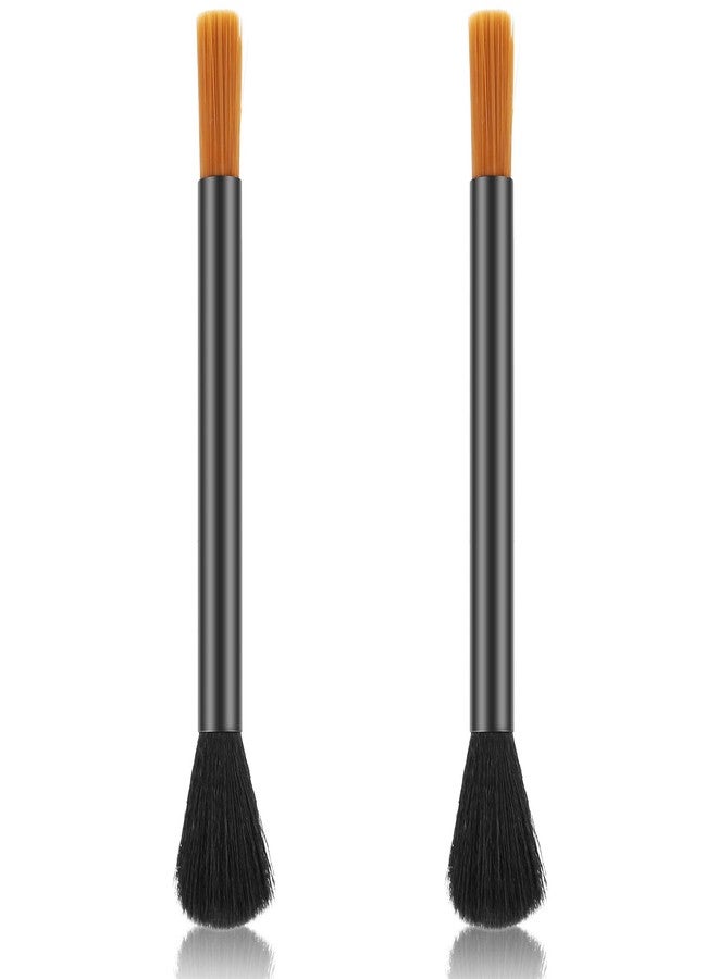 APLZGMG 2Pcs Coffee Grinder Cleaning Brushes, Dual-Head Coffee Grinder Brush, Barista Espresso Machine Brush Set for Grinders, Portafilter & Group Head Cleaning - Image 1
