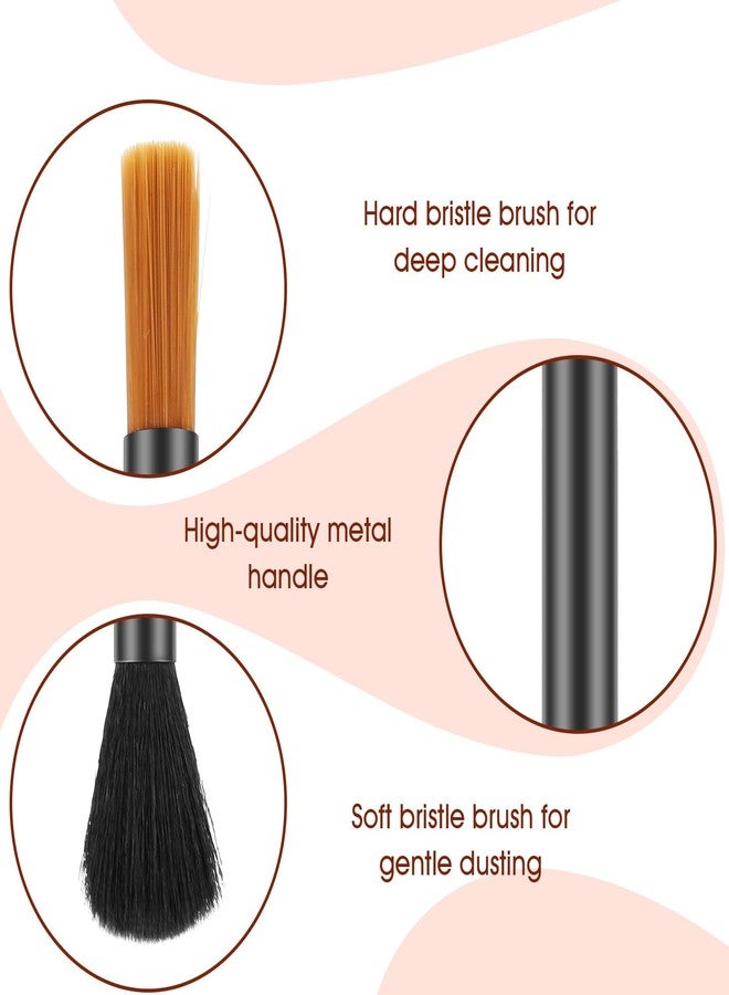 APLZGMG 2Pcs Coffee Grinder Cleaning Brushes, Dual-Head Coffee Grinder Brush, Barista Espresso Machine Brush Set for Grinders, Portafilter & Group Head Cleaning - Image 4