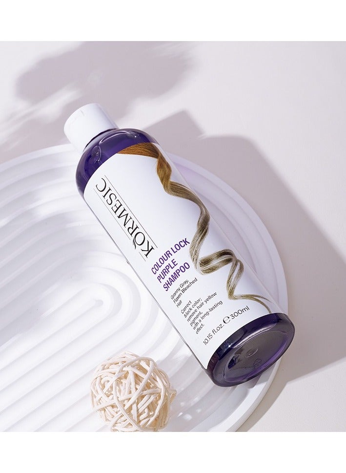 Kormesic Color-Lock Purple Shampoo - 300ml Color-Protecting Shampoo - Image 2