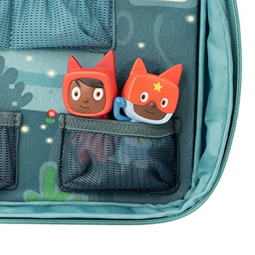 Tonies Carrying Case Max [Does Not Fit Toniebox] - Fun Stage and Storage for up to 14 Characters - Enchanted Forest - Image 3