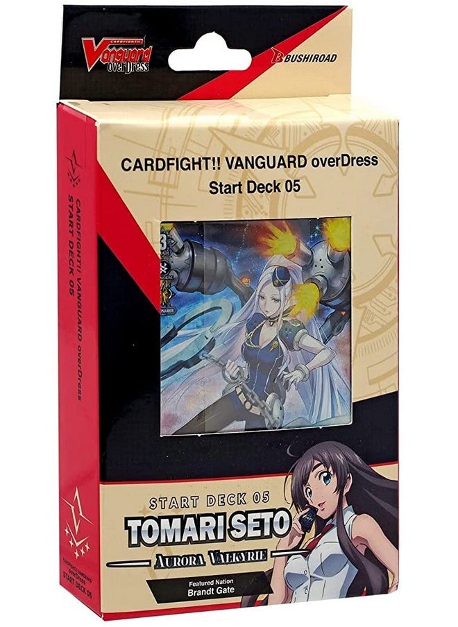 Bushiroad Cfv Cardfight!! Vanguard Overdress Vge D Sd05 Tomari Seto Starter Deck English 50 Cards  - Image 1