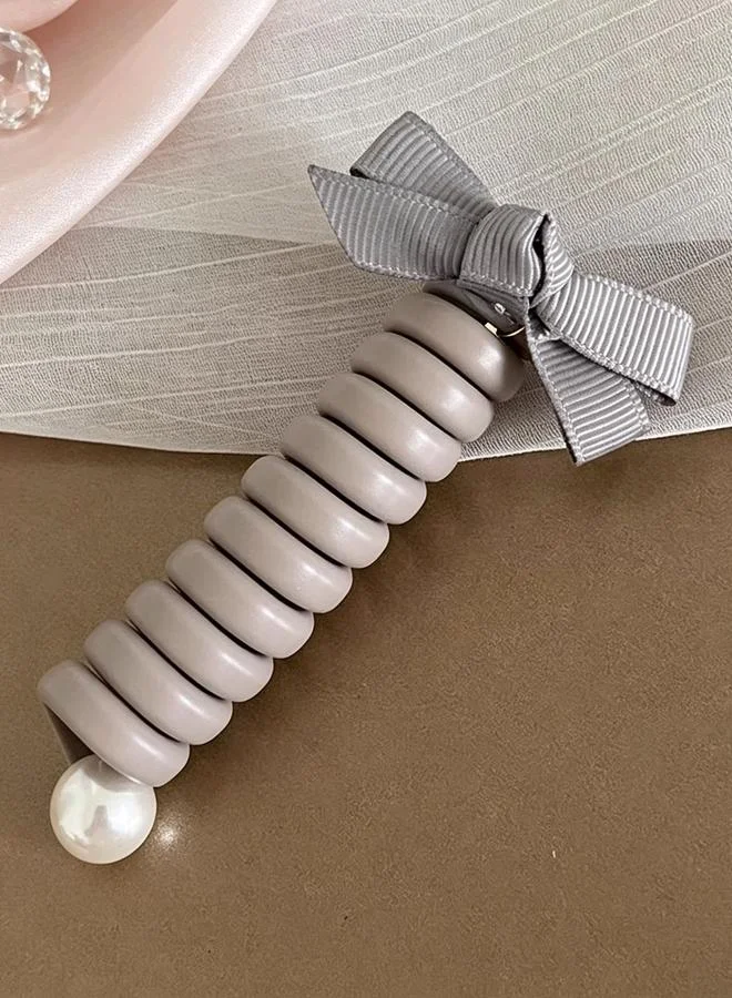 Take Two Spiral Hair Tie with Bow