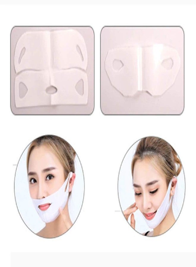 efero korean chin slimmer 3D V-Shaped Mask for Face Firming Face Mask Slimming Cheek Thin Double Chin Anti Wrinkle V Line Face Sheet Mask Lift Face Care - Image 1
