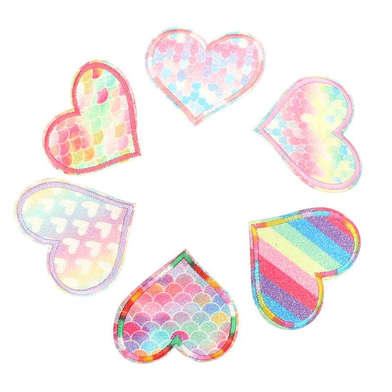 6pcs Embroidered Patch Applique Sewing Cloth Sticker DIY Clothing Accessories - Image 5