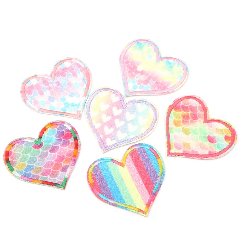 6pcs Embroidered Patch Applique Sewing Cloth Sticker DIY Clothing Accessories - Image 2