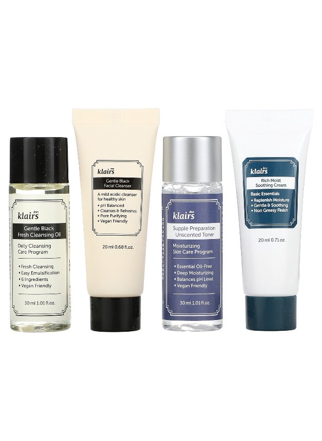 Dear,Klairs Dear, Klairs, Skincare Trial Kit, 4 Piece Set  - Image 1