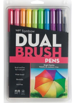 Brush Pen Dual Ab-T Set Bright 10Cbr - pzsku/Z5A6E50E97151B29FA60CZ/45/_/1725793861/ebe985f9-37b4-451b-bf51-aeee5a2c9a18