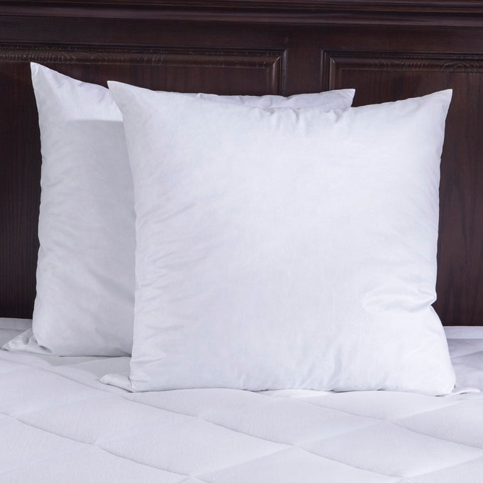 LUXURIOUSLY SOFT 300 TC MICROFIBER CUSHIONS OR PILLOWS 20X20 INCH EXPERIENCE SET OF 4 PCS FOR YOUR ULTIMATE RELAXATION