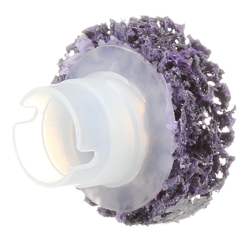 Cubitron Scotch-Brite Roloc Pro Brake Hub Cleaning Disc, SiC Extra Coarse, 1-1/2 in x 5/8 in - Image 1