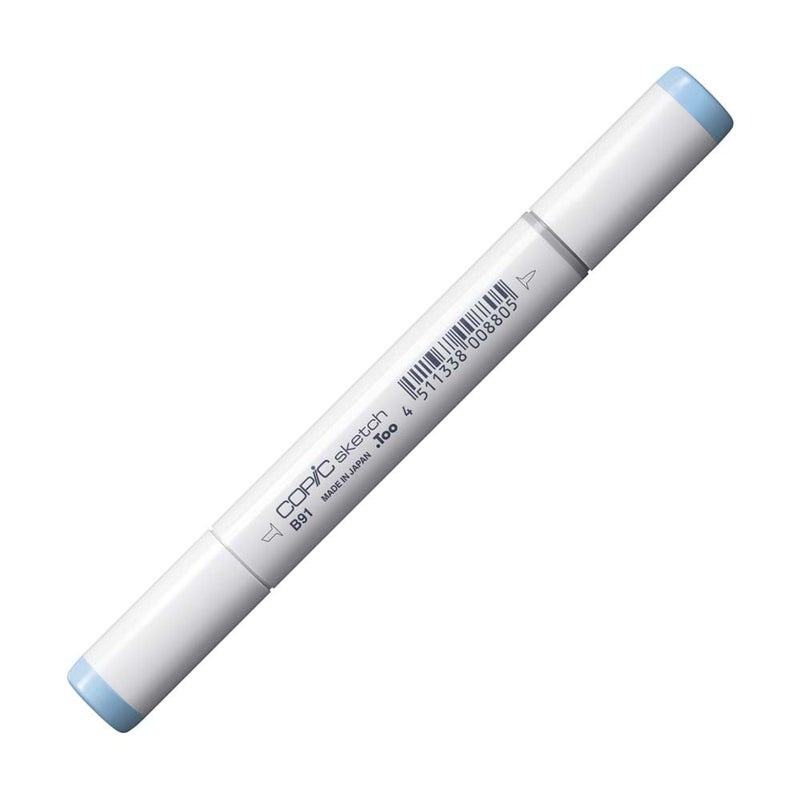 Copic Markers B91-Sketch, Pale Grayish Blue - Image 2
