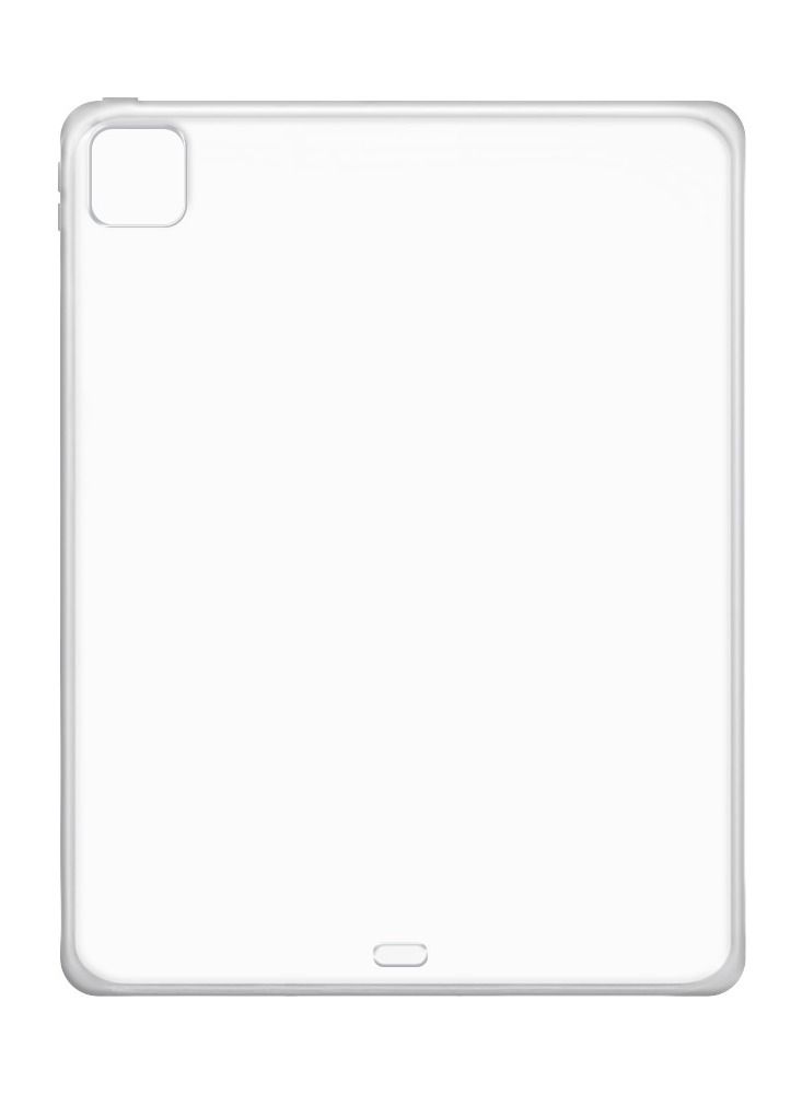 CATANES iPad Pro 12.9-inch 2020 (4th Gen) Case Clear Shock Absorbing Flexible TPU Protective Cover Transparent Slim Case  - Image 2