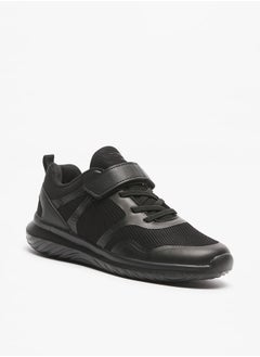 Dash Kids' Textured Hook and Loop Closure Sports Shoes  - Image 1