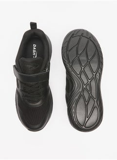 Dash Kids' Textured Hook and Loop Closure Sports Shoes  - Image 4