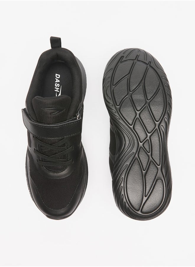 Dash - Kids' Textured Hook and Loop Closure Sports Shoes - Image 1