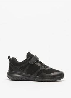 Dash Kids' Textured Hook and Loop Closure Sports Shoes  - Image 3