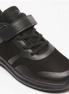 Dash Kids' Textured Hook and Loop Closure Sports Shoes  - Image 5
