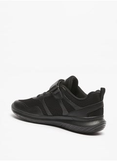 Dash Kids' Textured Hook and Loop Closure Sports Shoes  - Image 2