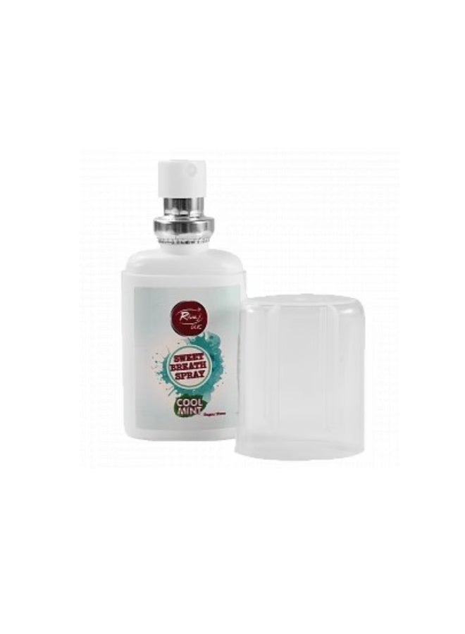 Rivaj UK Sweet Breath Cool Mint Oral Spray 20ml | Instant Fresh Breath Mouth Freshener - Image 4