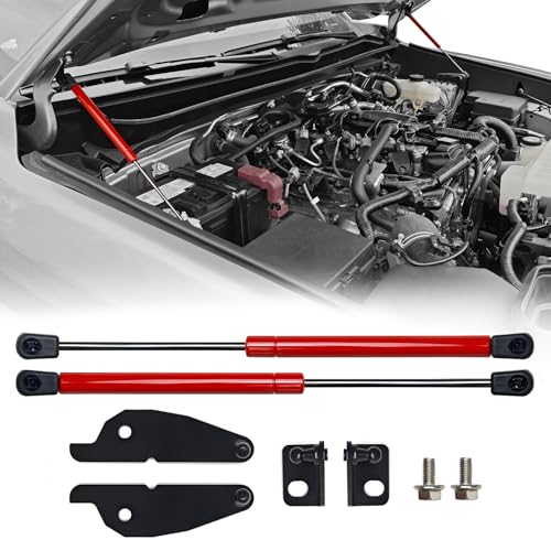 UltraEra Hood Struts for Toyota Tacoma 2024 2025 | 4Runner 2025 2026 Premium Front Bonnet Lift Support Spring Kit 2-Piece Heavy Duty Hydraulic Prop Rod Replacement Easy Installation Upgrade - Image 1